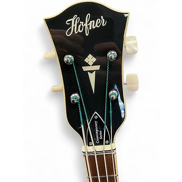Used Hofner 500 7 Black Electric Bass Guitar