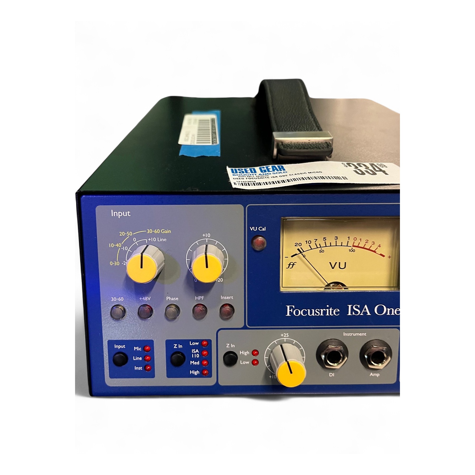 Focusrite ISA One Analogue　付属品・箱有り Used Focusrite ISA One Classic Microphone Preamp | Guitar Center