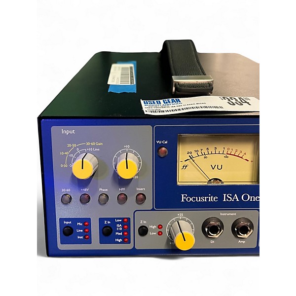 【こうた】Focusrite ISA One ff Focusrite ISA One Single Channel Mic Preamp – Kraft Music