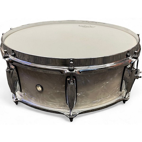 Used Gretsch Drums 14X5 Renown Snare Vintage White Pearl Drum