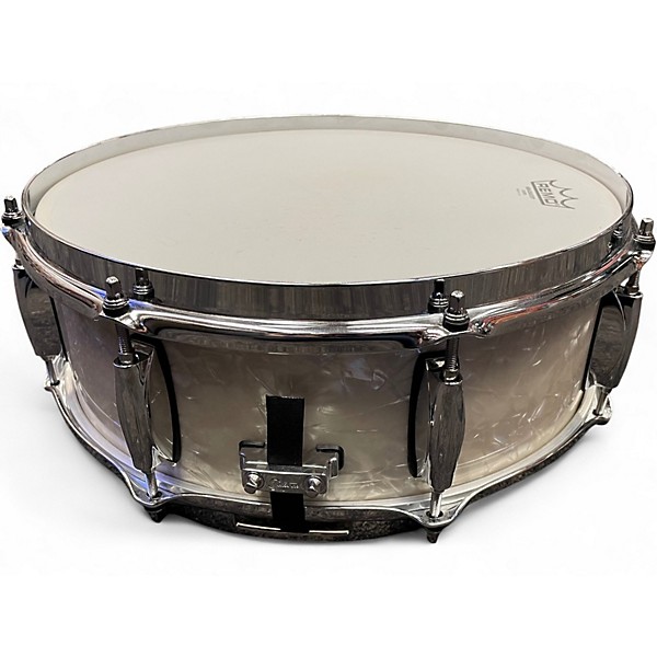 Used Gretsch Drums 14X5 Renown Snare Vintage White Pearl Drum
