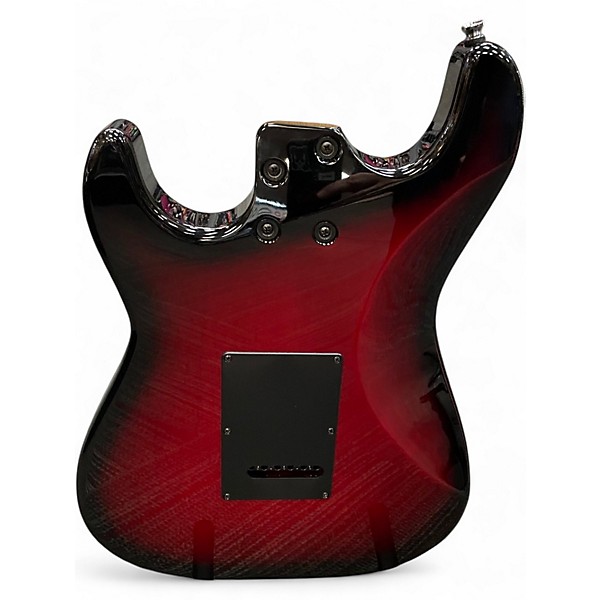 Used Kiesel Delos Black Burst Edge/Wine Solid Body Electric Guitar