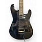 Used Charvel San Dimas Style 1 HH FR Black Solid Body Electric Guitar