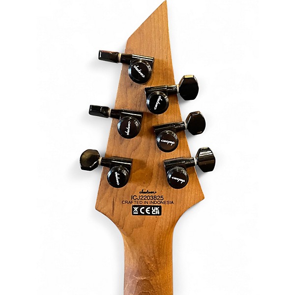 Used Jackson Pro Series Misha Mansoor Signature Juggernaut HT6 Matte Blue Frost Solid Body Electric Guitar