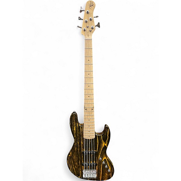 Used Michael Kelly ELEMENT 5 STRING BASS YELLOW BURST FINISH