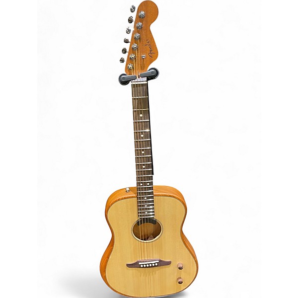 Used Fender Acoustasonic Highway Series Natural Acoustic Electric Guitar