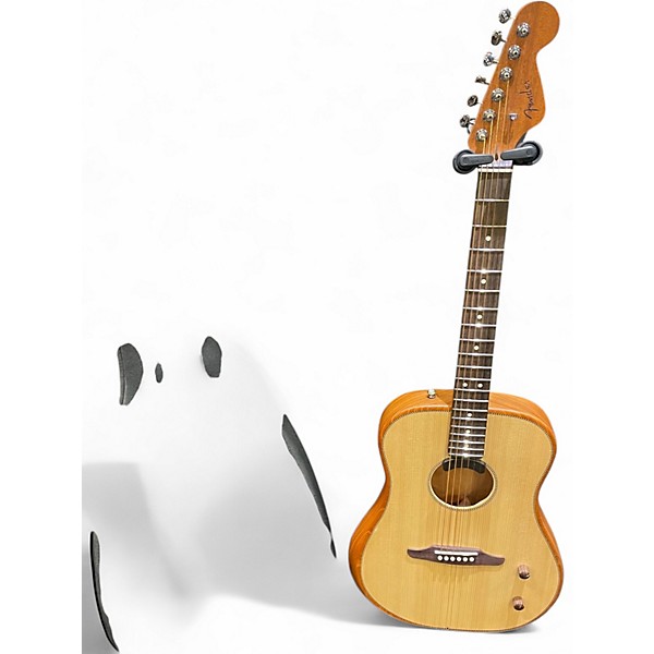 Used Fender Acoustasonic Highway Series Natural Acoustic Electric Guitar