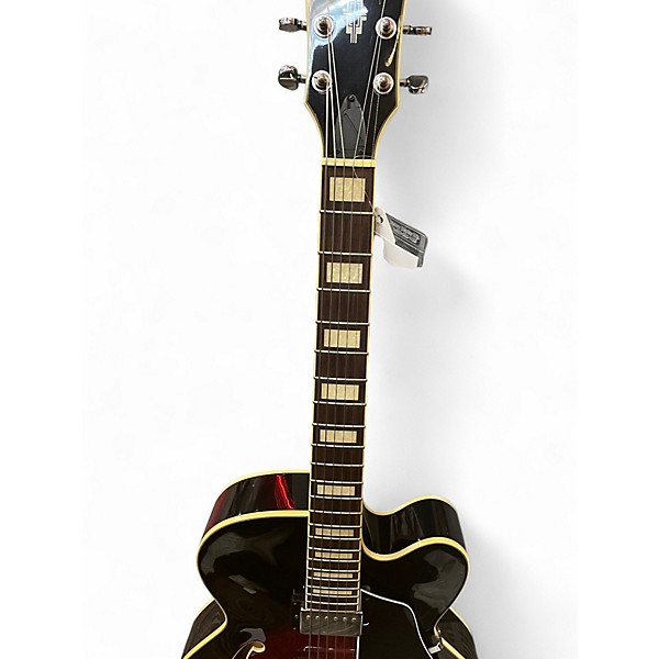 Used Ibanez AF75 Black Cherry Hollow Body Electric Guitar