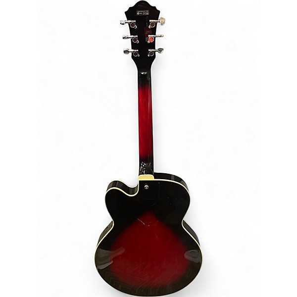 Used Ibanez AF75 Black Cherry Hollow Body Electric Guitar