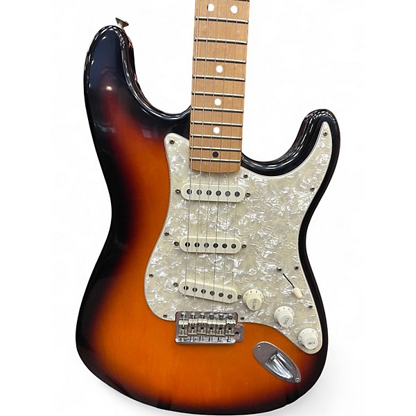 Used Fender Standard Stratocaster 2 Color Sunburst Solid Body Electric Guitar
