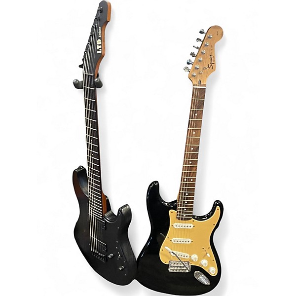 Used ESP SN-10007B Black Solid Body Electric Guitar