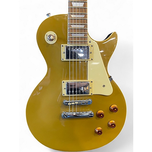 Used Epiphone Les Paul Standard 1950s Gold Solid Body Electric Guitar