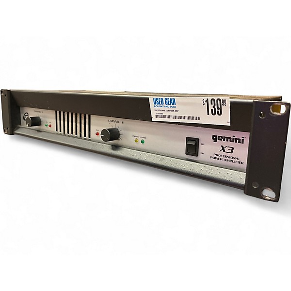 Used Gemini X3 Power Amp