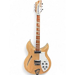 Used 2004 Rickenbacker 381V69 Natural Hollow Body Electric Guitar