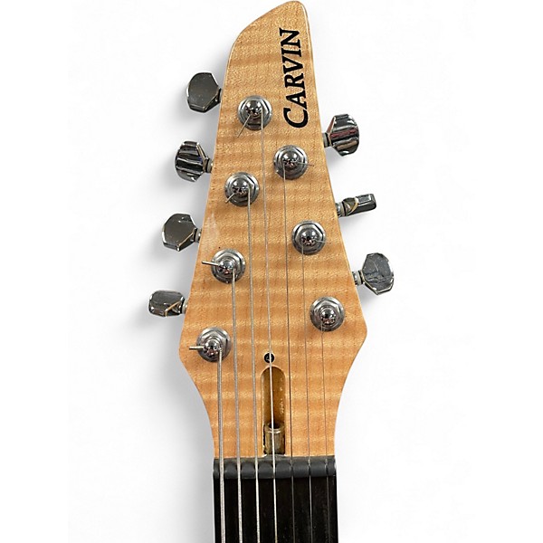 Used Carvin DC727 Natural Solid Body Electric Guitar