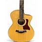 Used Taylor 214ce plus Natural Acoustic Electric Guitar