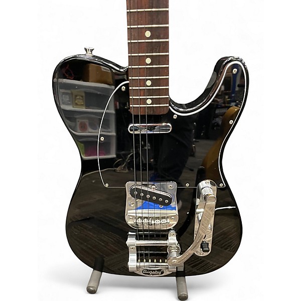 Used Fender MIJ Traditional 60s Telecaster w/ Bigsby 2022 Black Solid Body Electric Guitar