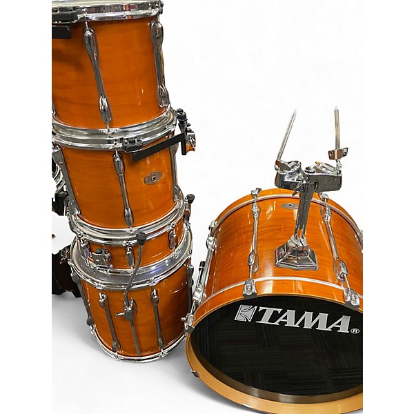 Used TAMA 5 Piece Rockstar HONEY AMBER Drum Kit
