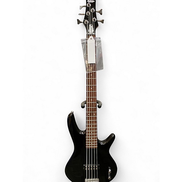 Used Ibanez GSR105EX 5 String Black Electric Bass Guitar