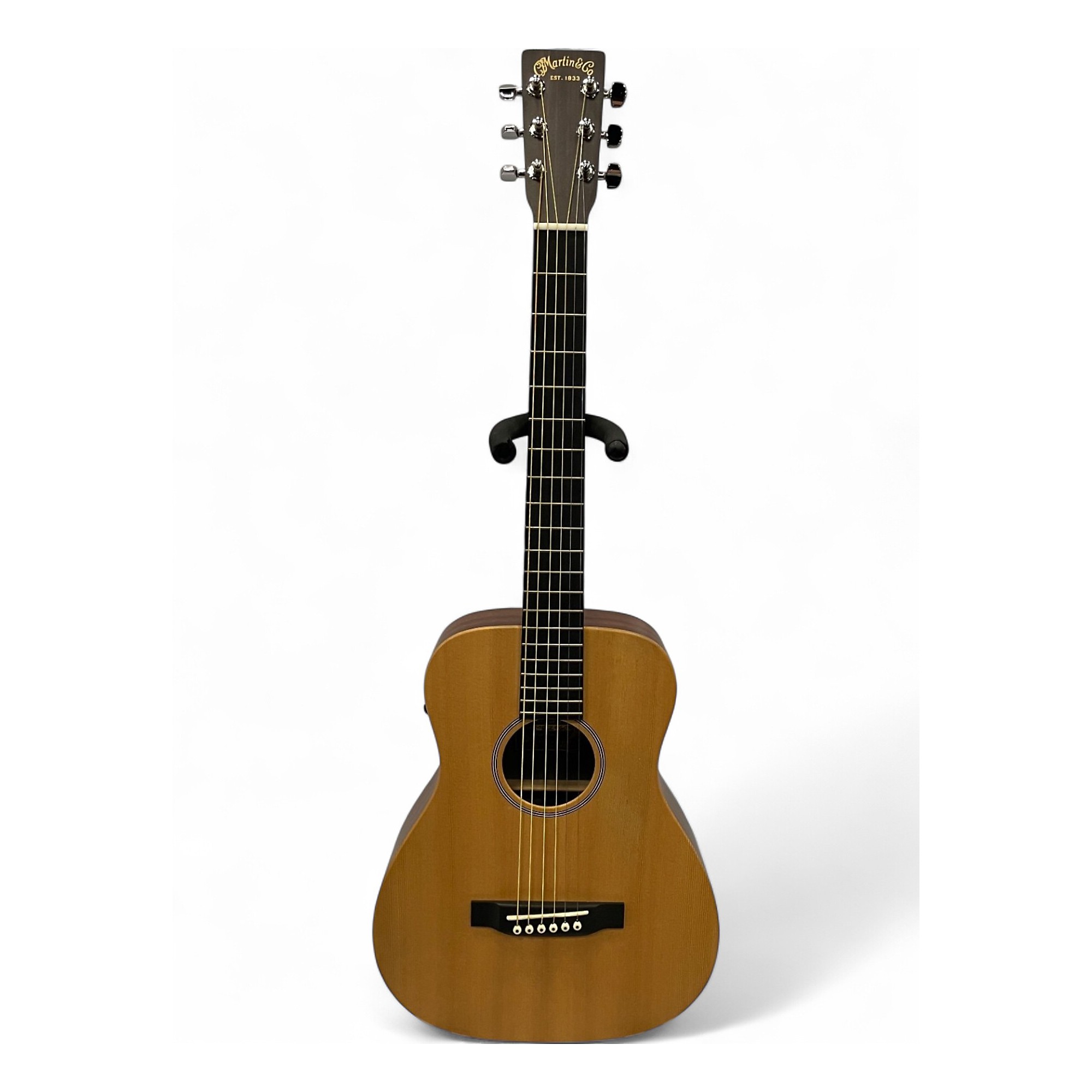 Used Martin LX1E Natural Acoustic Electric Guitar Natural