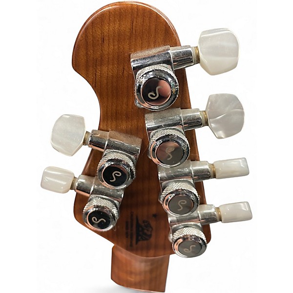 Used Ernie Ball Music Man St. Vincent Signature Trans Blue SPARKLE Solid Body Electric Guitar