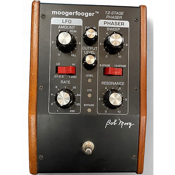 Used Moog MF103 Moogerfooger 12 Stage Phaser Effect Pedal