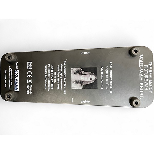 Used Rmc The Real McCoy Picture Wah Pedal | Guitar Center