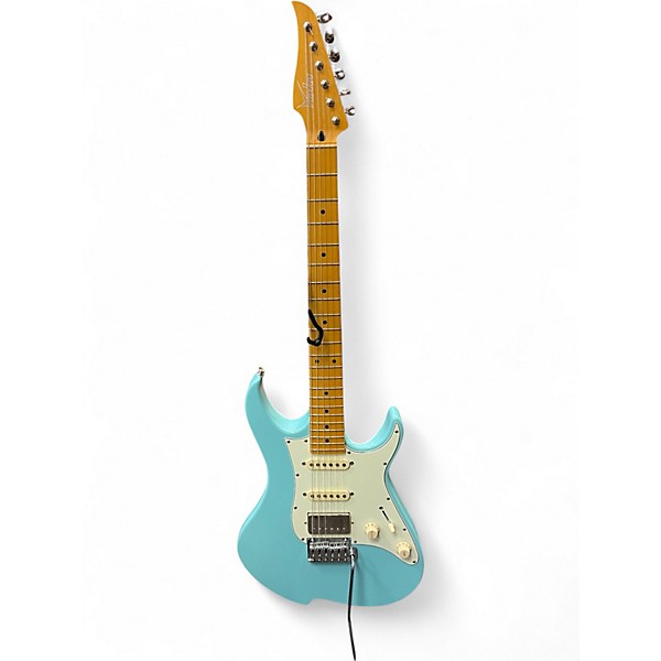 Used Vola OZ V3 MC Daphne Blue Solid Body Electric Guitar
