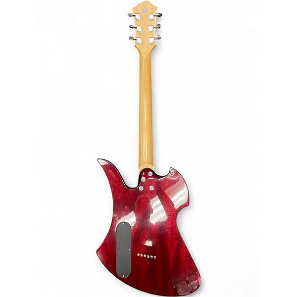 Used B.C. Rich Masterpiece Mockingbird Dragon's Blood Red Solid Body Electric Guitar