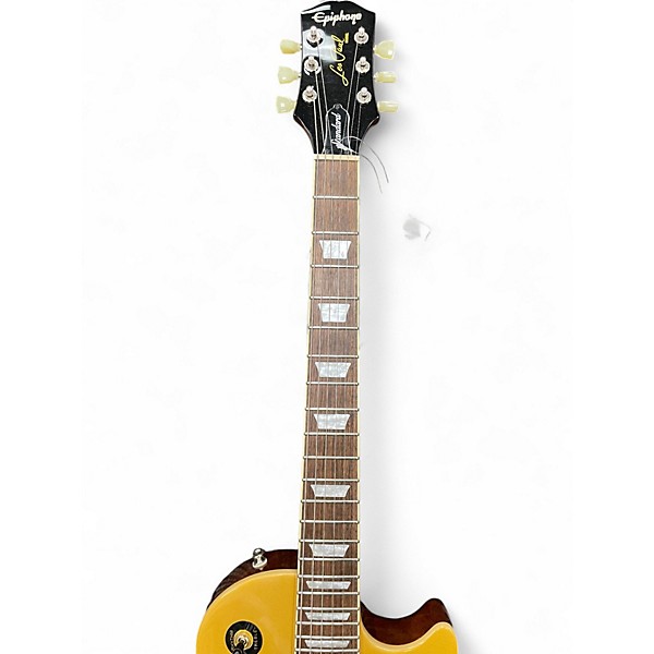 Epiphone Les Paul Standard GOLD TOP　ギター Epiphone Les Paul Standard 50s - Metallic Gold - The Music Den