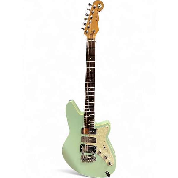 Used Reverend Six Gun HPP Chronic Blue Solid Body Electric Guitar