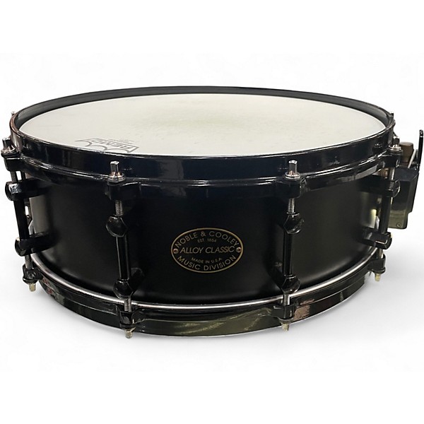 Used Noble & Cooley 14X5 Alloy Classic Black Drum