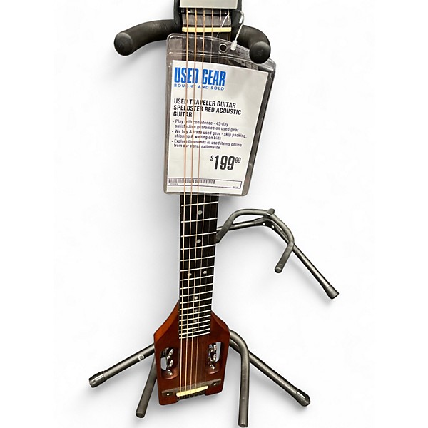 Used Traveler Guitar Speedster Red Acoustic Guitar