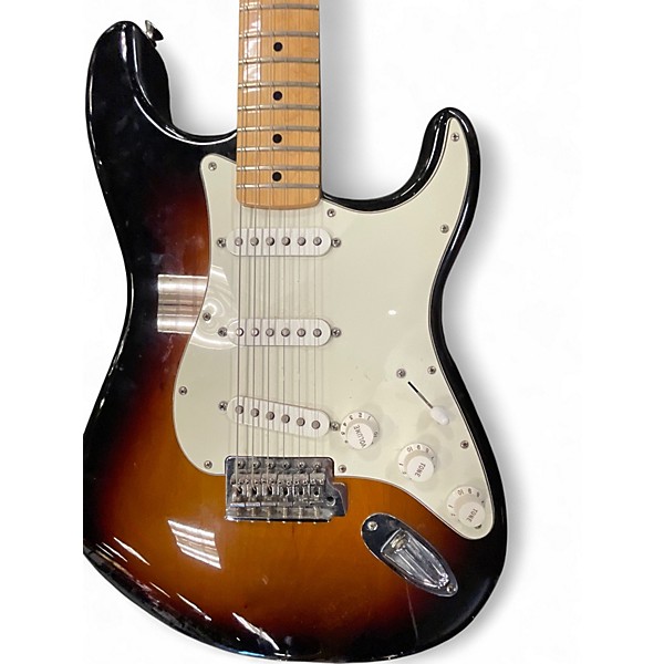 Used Fender Standard Stratocaster Brown Sunburst Solid Body Electric Guitar