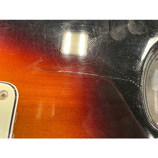 Used Fender Standard Stratocaster Brown Sunburst Solid Body Electric Guitar