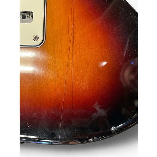 Used Fender Standard Stratocaster Brown Sunburst Solid Body Electric Guitar