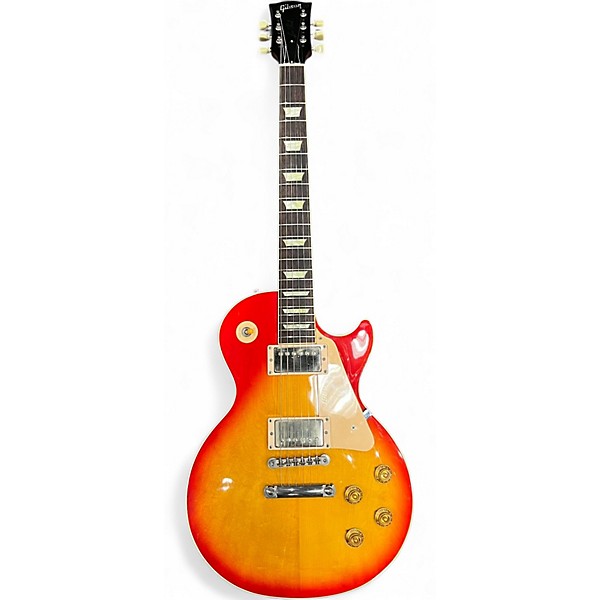 Vintage 1998 Gibson Les Paul Classic Cherry Sunburst Solid Body Electric Guitar