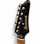 Used Ibanez flat v josh smith signature Black Solid Body Electric Guitar
