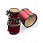 Used SJC Drums 4 Piece PATHFINDER FIRECRACKER RED Drum Kit
