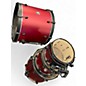 Used SJC Drums 4 Piece PATHFINDER FIRECRACKER RED Drum Kit