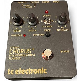 Used TC Electronic SCF Chorus Flanger Effect Pedal