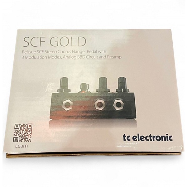 Used TC Electronic SCF Chorus Flanger Effect Pedal