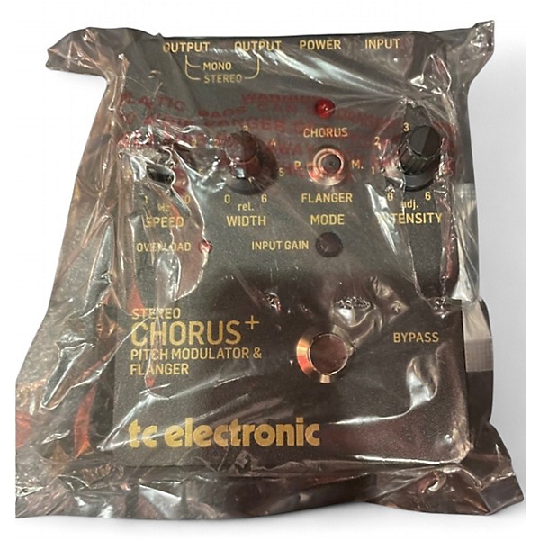 Used TC Electronic SCF Chorus Flanger Effect Pedal