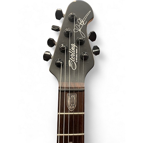 Used Sterling by Music Man JP60 John Pettruci Signature Black Solid Body Electric Guitar