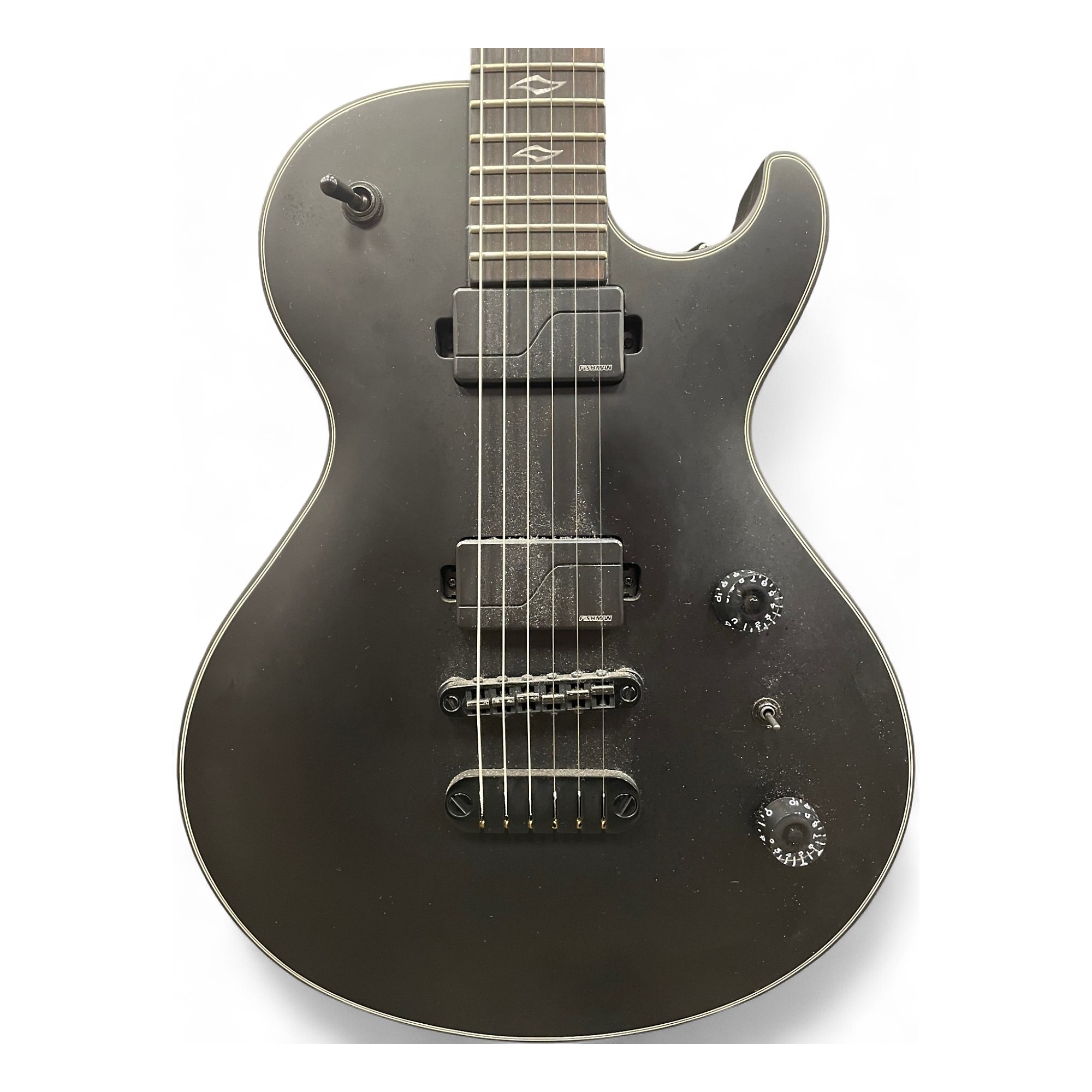 Used Dean Dean Thoroughbred Select Fluence Black Solid Body