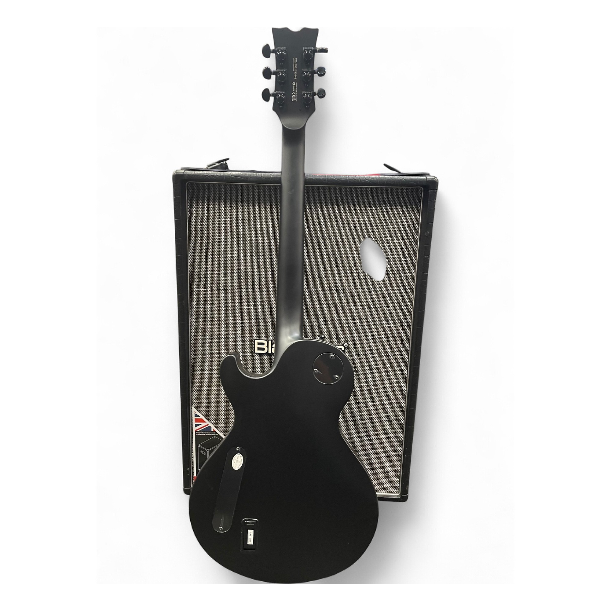 Used Dean Dean Thoroughbred Select Fluence Black Solid Body