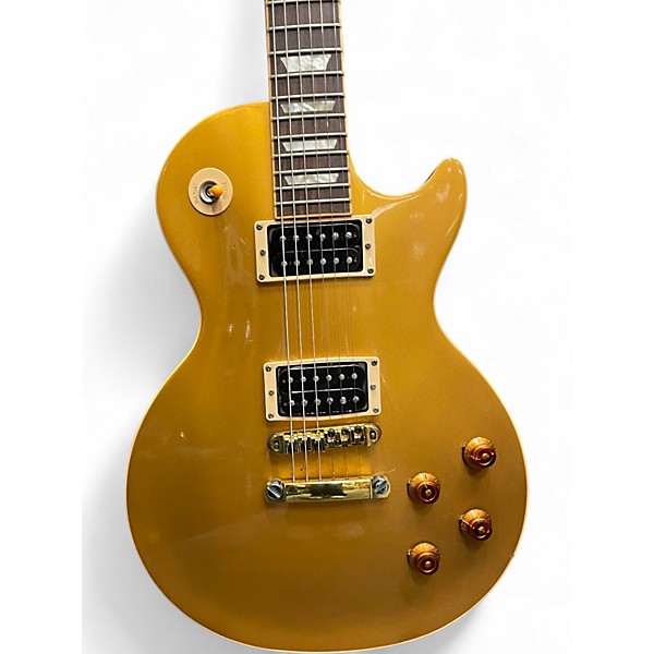 Used Gibson Slash Signature Custom Les Paul Gold Solid Body Electric Guitar