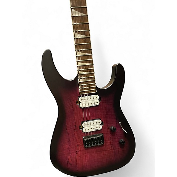 Used Jackson SLX Soloist Trans Purple Solid Body Electric Guitar