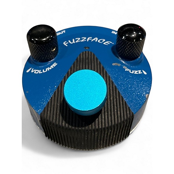 Used Dunlop FFM1 Silicon Fuzz Face Mini Blue Effect Pedal