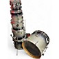 Used PDP by DW 6 Piece Concept Series SILVER TO BLACK FADE Drum Kit